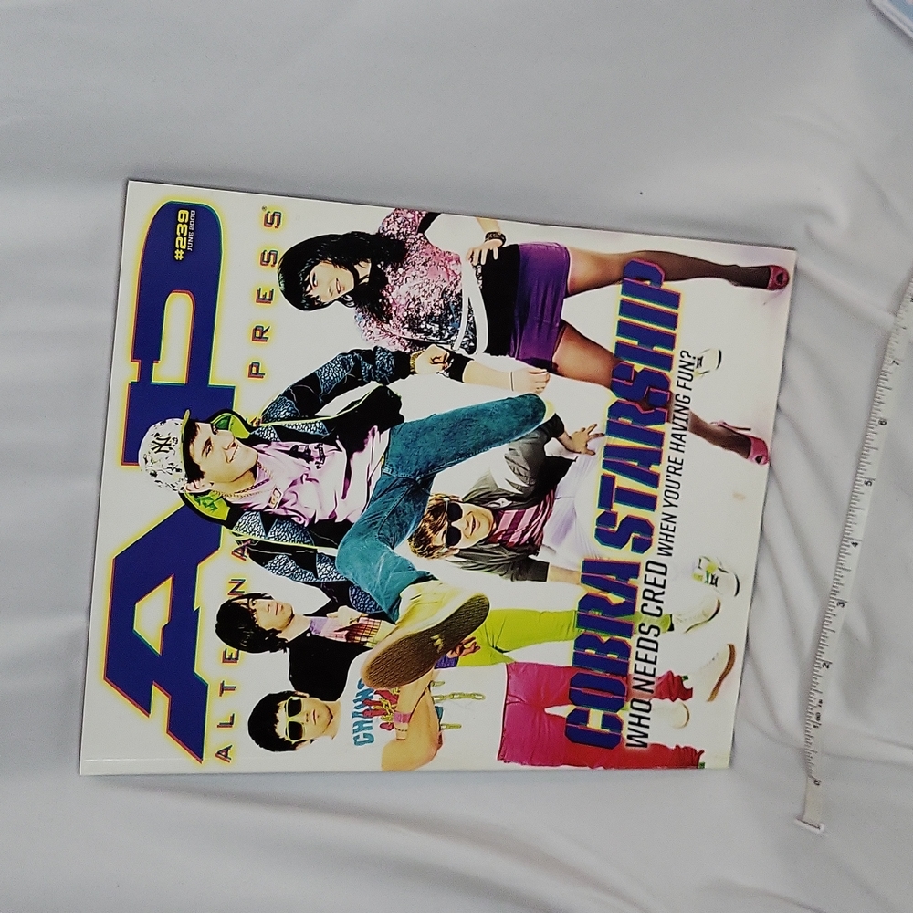 AP magazine Cobra Starship June 2008 issue #239 alternative press